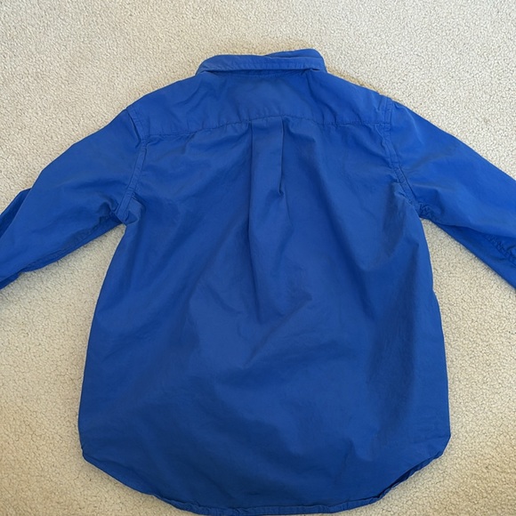 Ralph Lauren boy size 4/4T blue long sleeve button-down - Picture 5 of 5